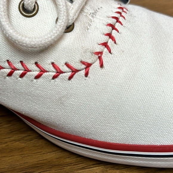 Keds St. Louis Cardinals MLB Pennant Baseball Lace Up Sneakers Women’s Size 9 - Picture 11 of 12